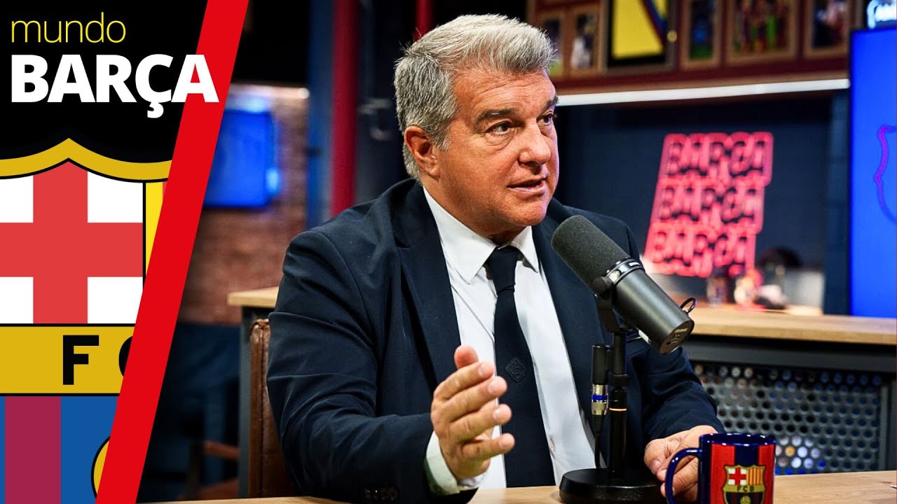 BARÇA | ENTREVISTA a JOAN LAPORTA : 