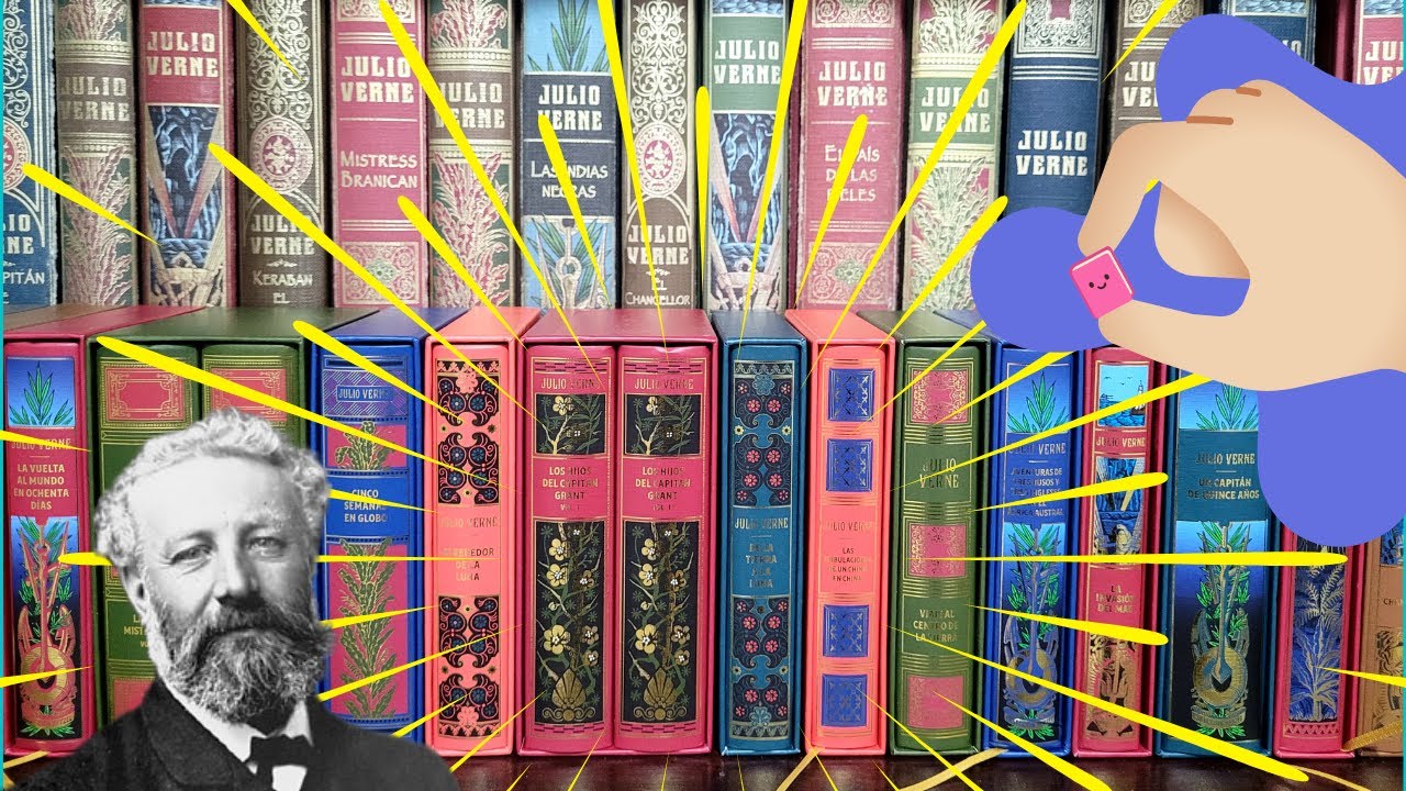 Mini reseña de los mini libros de #julioverne