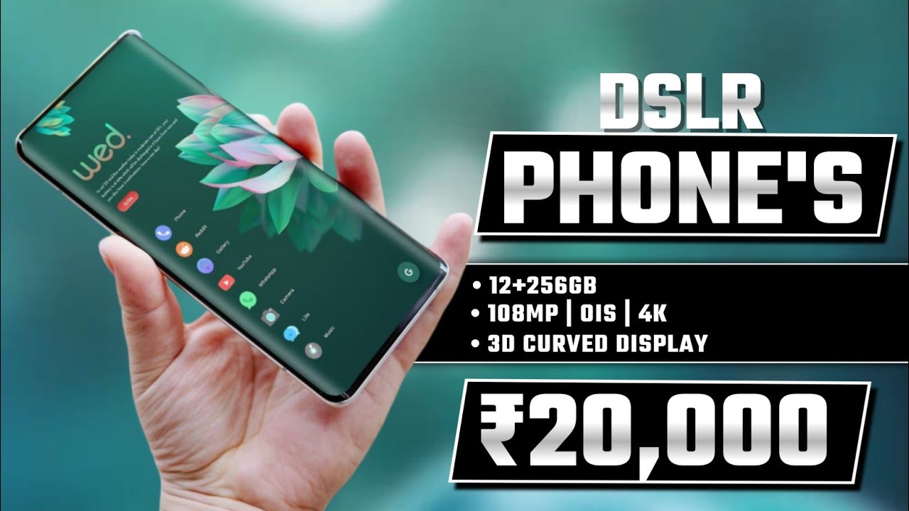 DSLR | Top 5 Best Camera Smartphone Under 20k In 2025 | Best Phone Under 20000