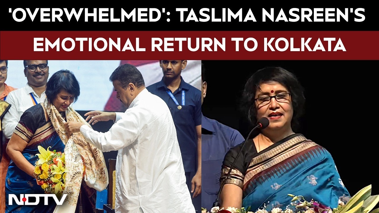Taslima Nasrin | After 19 Years, Taslima Nasrin Calls Kolkata Return 'A Lost Chapter' Of Her Life