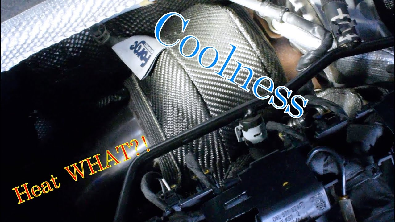 How to install Forge Turbo Blanket on Mk7 Golf R