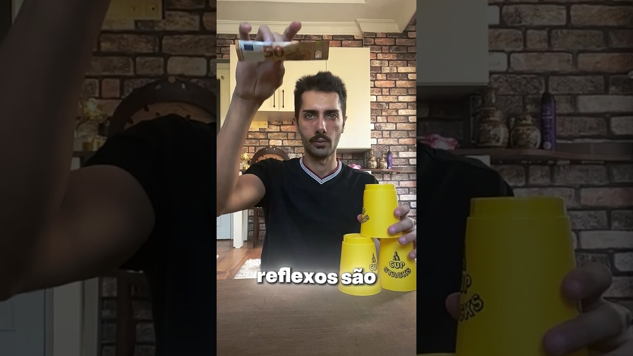 O garoto mostrou reflexos mais r&aacute;pidos que um piscar de olhos