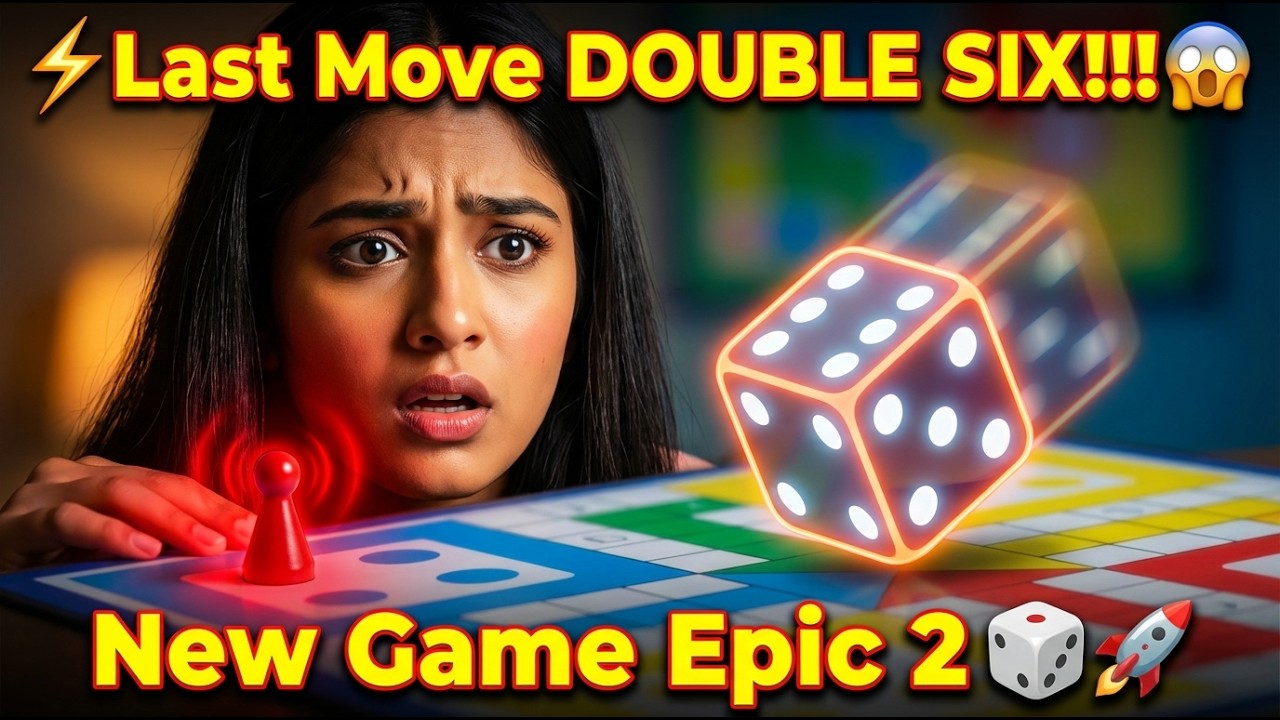 ⚡ Last Move DOUBLE SIX! 😱 | New Game Epic 1 🎲🚀#shorts