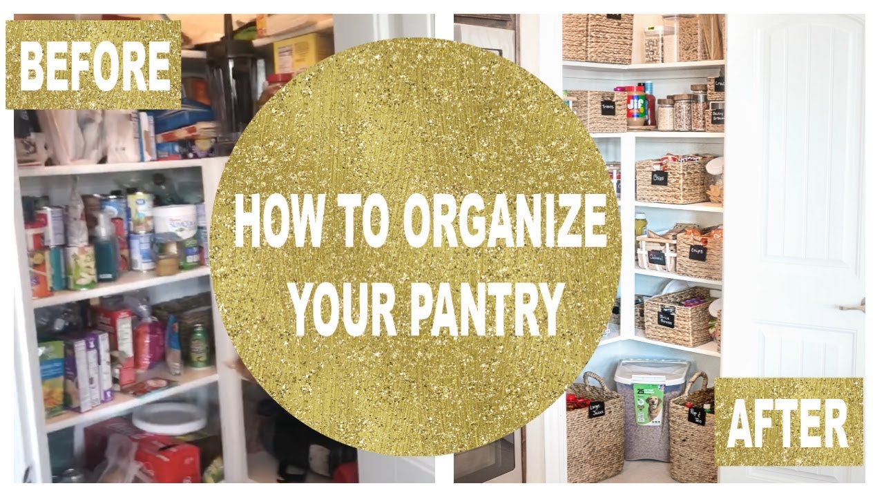 PANTRY ORGANIZATION | HOW TO CLEAN A SMALL TO MEDIUM SIZE PANTRY  |