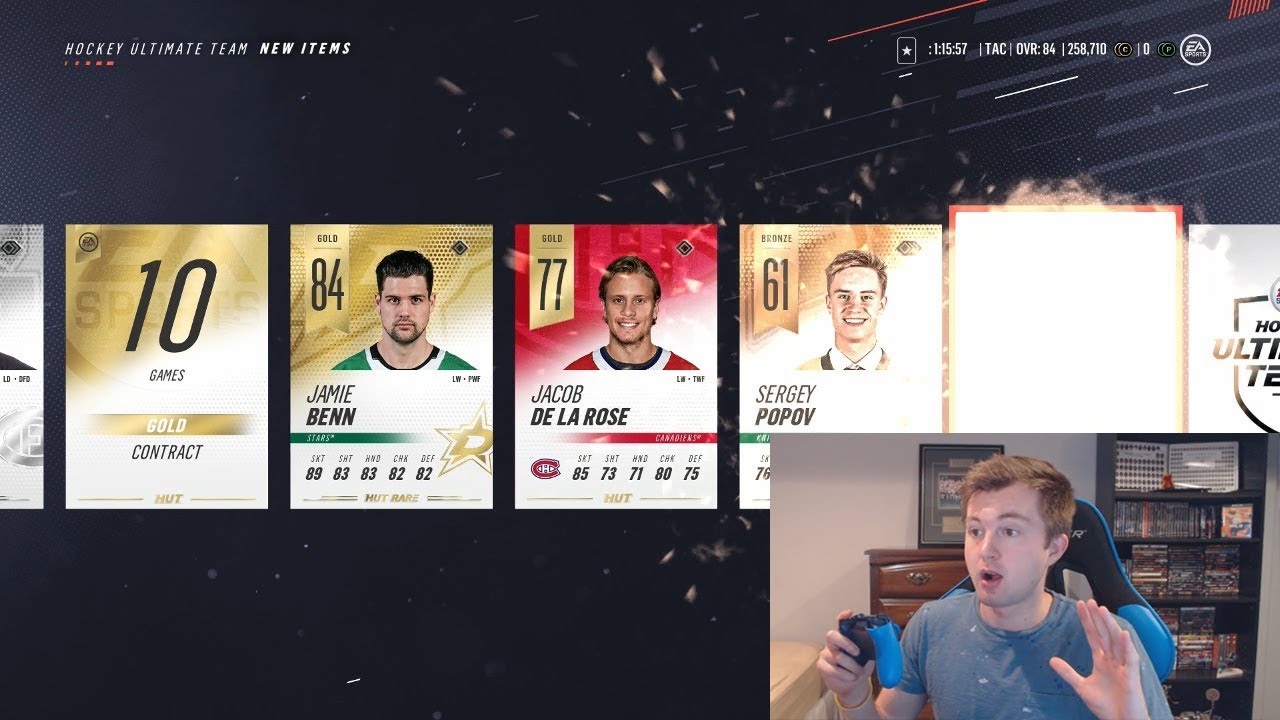NHL 19 HUT PACK OPENING - QUEST FOR AN EVO CARD!