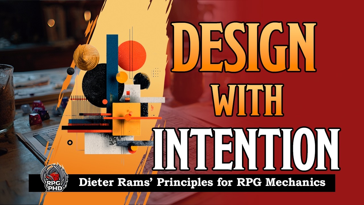 Applying Dieter Rams’ Ten Principles to Tabletop RPG Mechanics