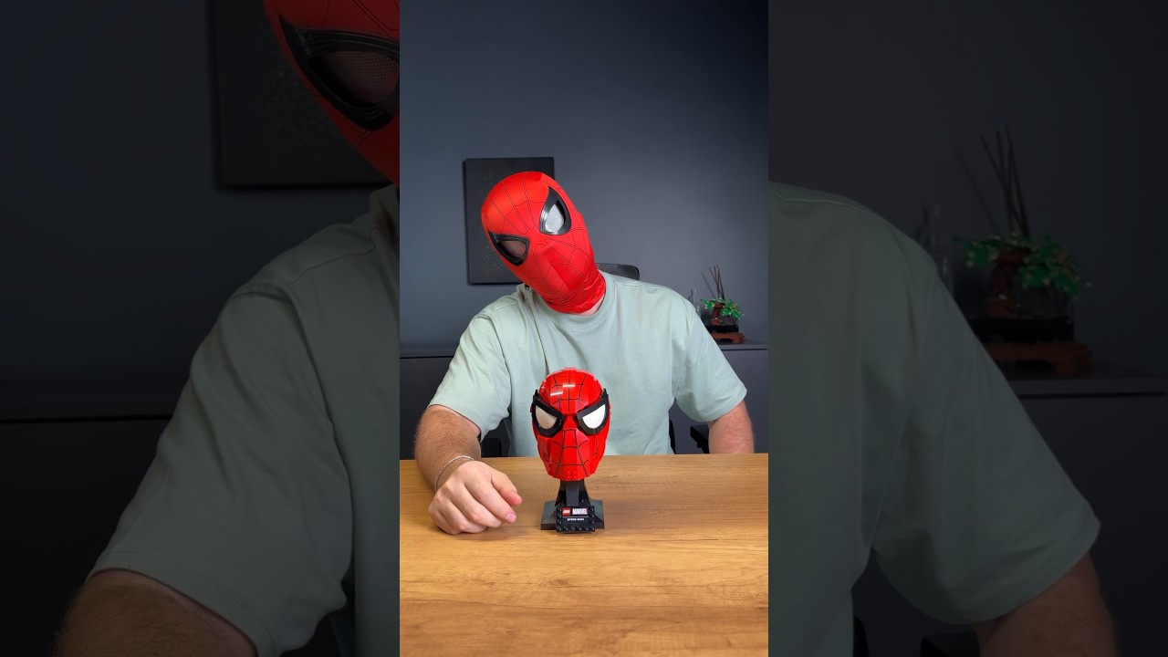 LEGO 76285 Marvel | Spider-man Mask & Lego Speedbuild