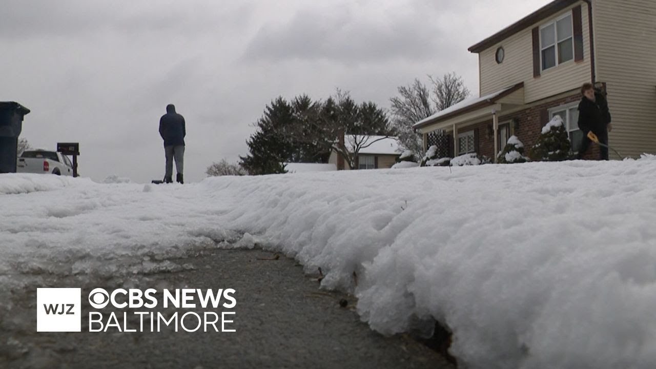 Harford County residents relieved snowstorm wasn't too bad