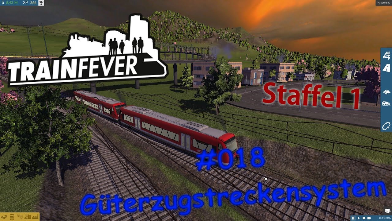 Let'sPlay TrainFever S1/018 - Neues Güterstreckensystem im Bau