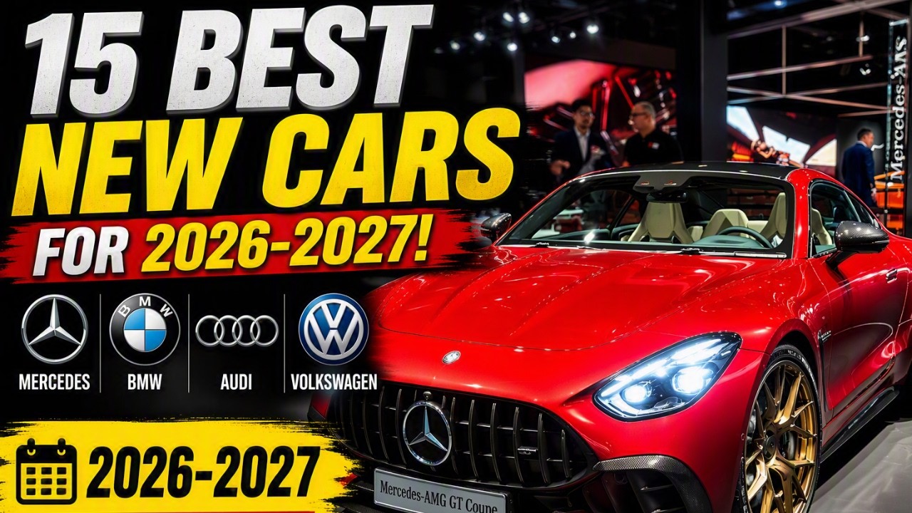 15 Best New Cars For 2026 2027! Mercedes, BMW, Audi, Volkswagen