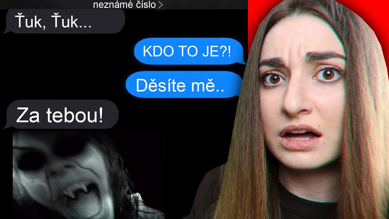 ČTU ŠÍLENĚ STRAŠIDELNÉ SMS ZPRÁVY!!😨