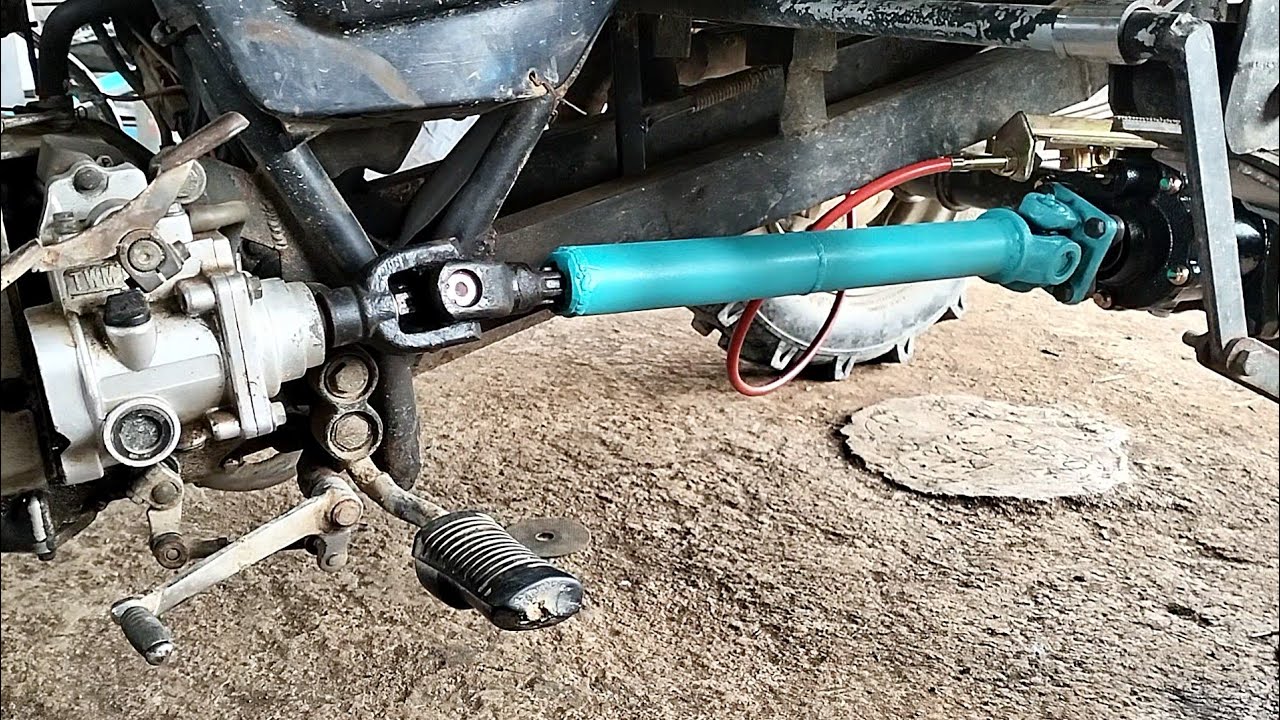 SEE HOW I INSTALL THE HI-LOW TO THE 3 WHEEL ASSEMBLED SUZUKI THUNDER 125CC
