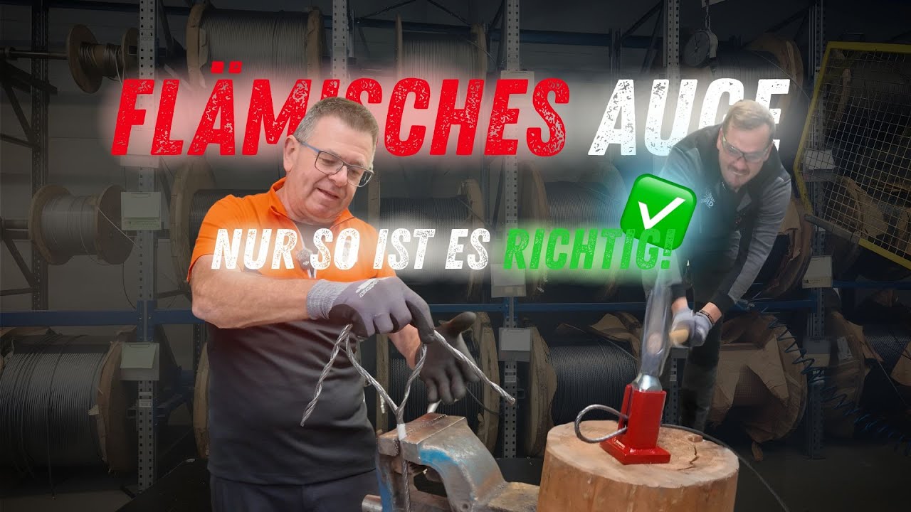 SEIL Reparieren I ANLEITUNG I Flämisches Auge & DIN-Verpressung & worauf du wirklich achten musst!