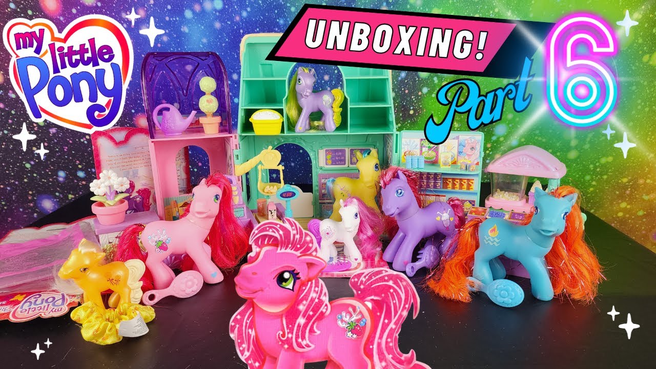 🌈Rediscovering the Nostalgia: Part 6 of Unboxing My Early 2000s G3 My Little Pony Collection!