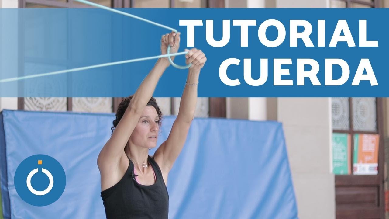 Ejercicios básicos con CUERDA en GIMNASIA RÍTMICA