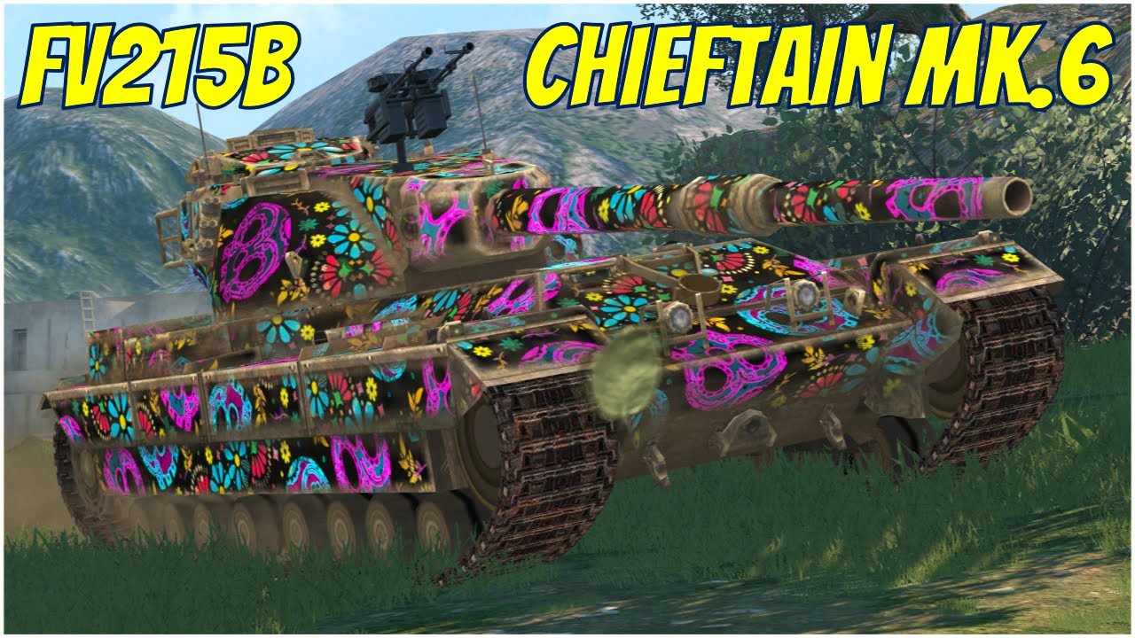 Chieftain MK.6 & FV215b ● WoT Blitz