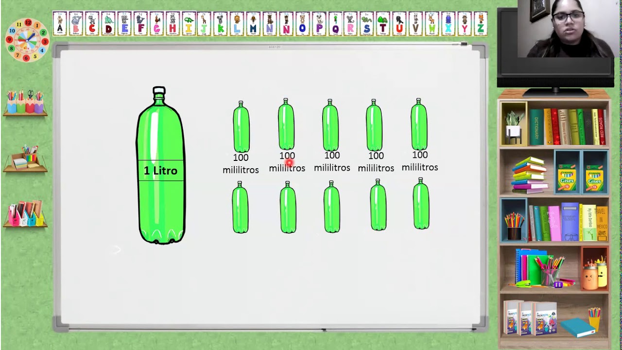 Matemáticas tercero litros y mililitros