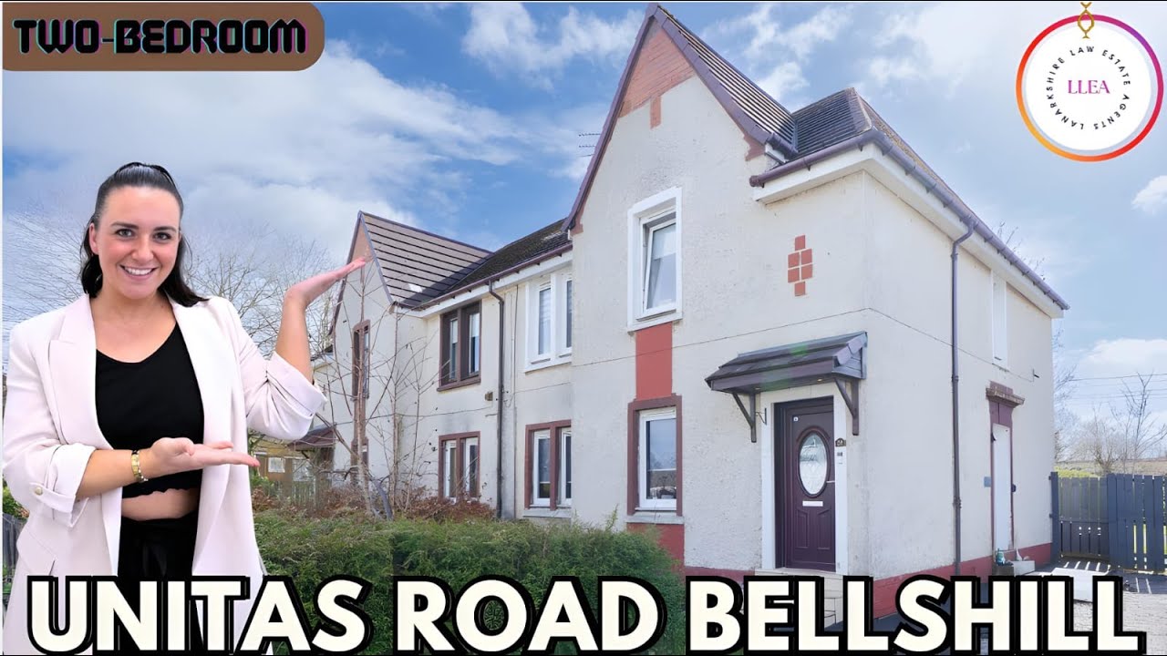 Unitas Road Bellshill | Spacious 2-Bedroom Upper Cottage Flat for Sale