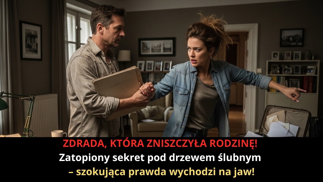 ZDRADA, KTÓRA ZNISZCZYŁA RODZINĘ! Zakopany sekret pod drzewem ślubnym – szokująca prawda wychodzi na
