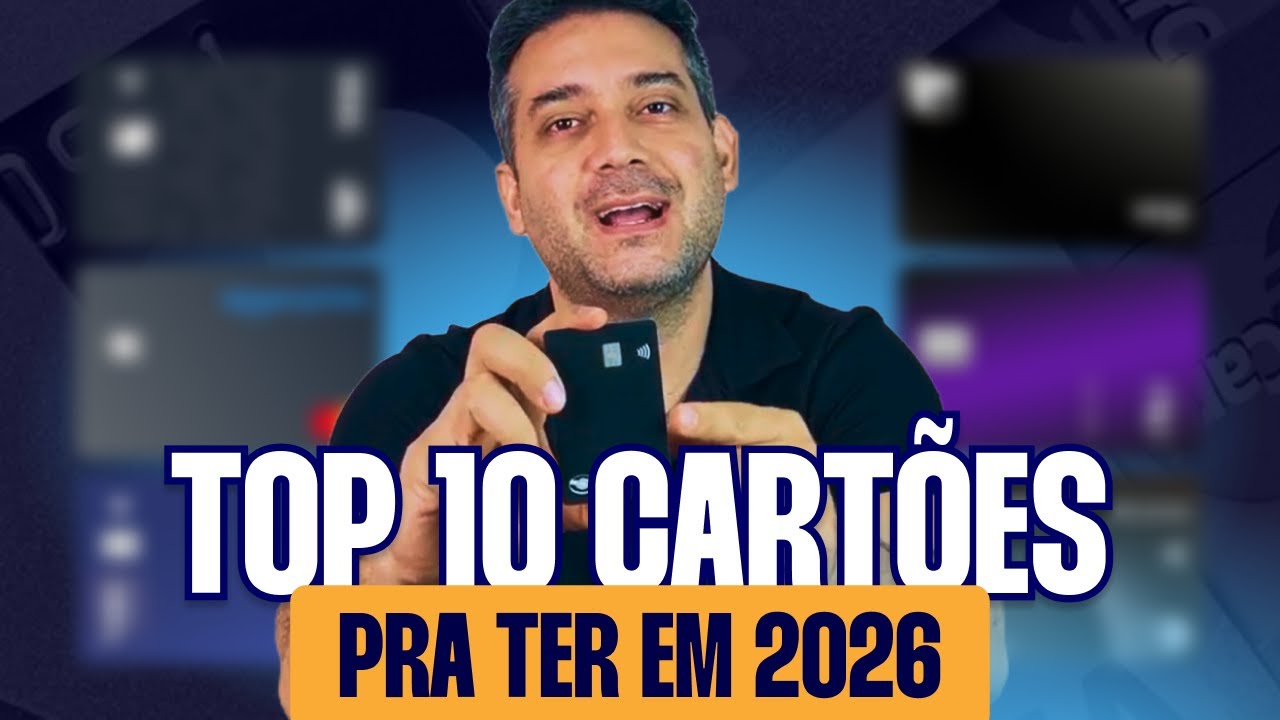 💳 TOP 10 Melhores Cart&otilde;es de Cr&eacute;dito para 2026 (Ranking Definitivo)