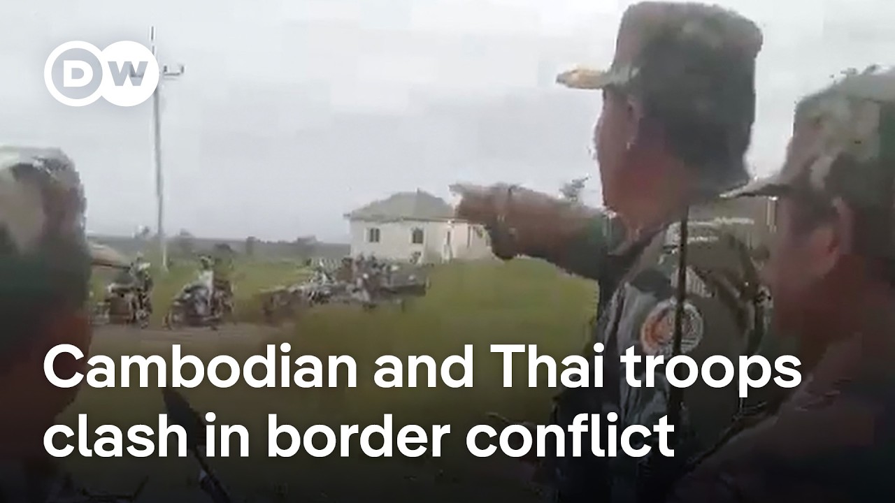 Thailand, Cambodia border clashes turn deadly as troops trade heavy fire | DW News