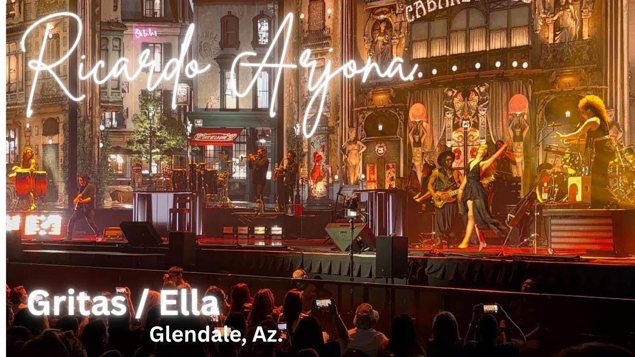 Ricardo Arjona - Gritas / Ella     4K
