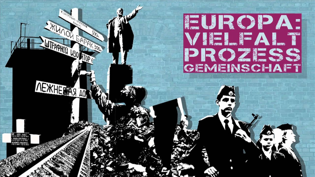 Geschichtswerkstatt Europa. [typography animation]