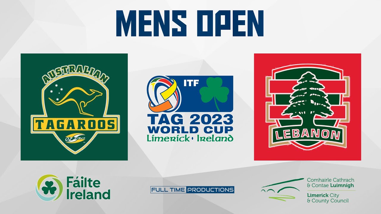 Tag Rugby World Cup 2023 - Lebanon vs Australia - Mens Open Final