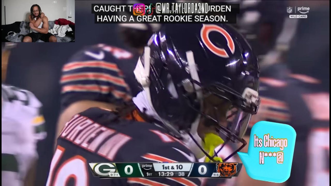 IT'S CHICAGOOOOO!!! Green Bay Packers vs Chicago Bears Wild Card | reaction vid