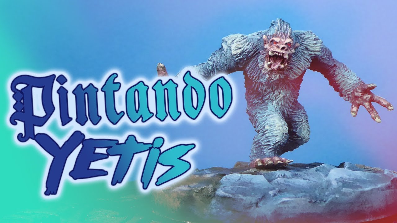 Monstruos:Pintando pelaje de Yetis