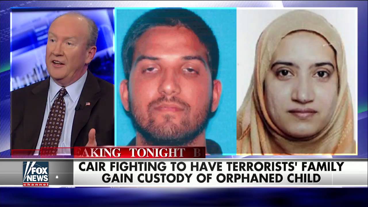 Why is CAIR so interested in the fate of Farook's baby?