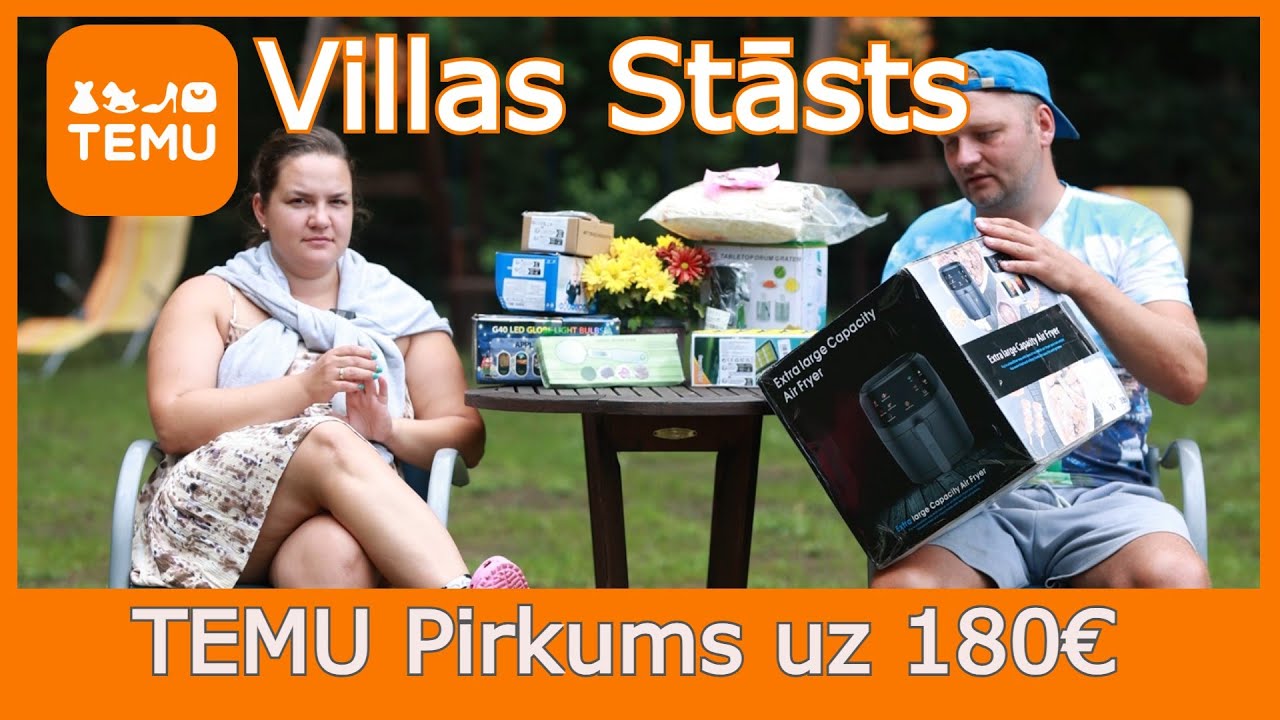 Notērējām 180€ TEMU - Vai ir to vērts? | Villas Stāsts