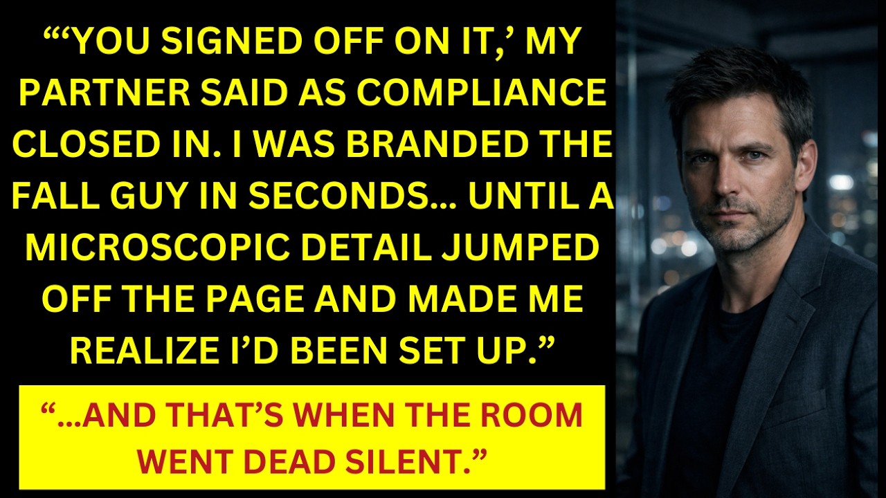 My Business Partner Secretly Set Me Up to Take the Blame — The Last-Minute Detail I Caught Saved Me