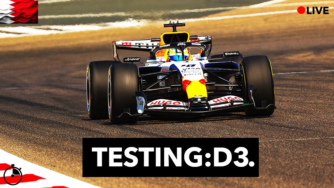 🔴F1 BAHRAIN TESTING: DAY 2 WATCHALONG -  Live Timing