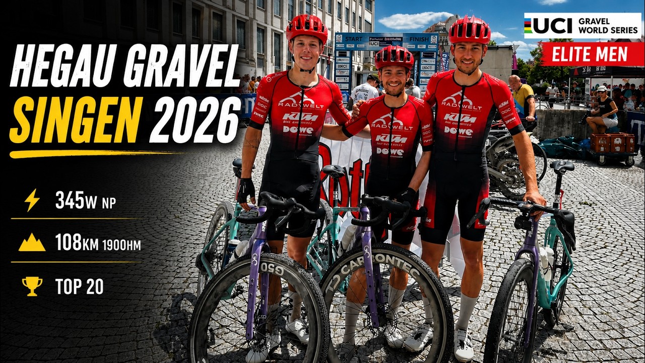Hegau Gravel Race 2026 Singen | UCI Gravel World Series | Elite Men RACE POV | Hannes Riegger TOP 20