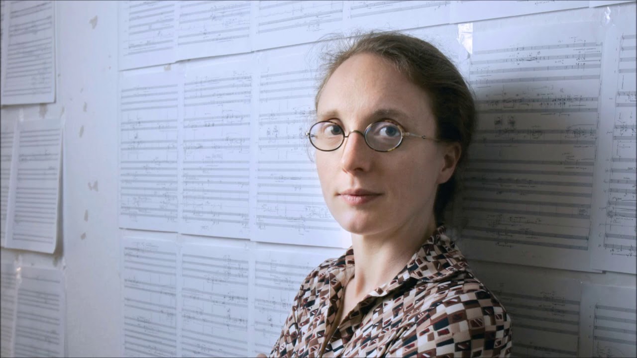 Rebecca Saunders - Blue and Gray for 2 double basses (2005)