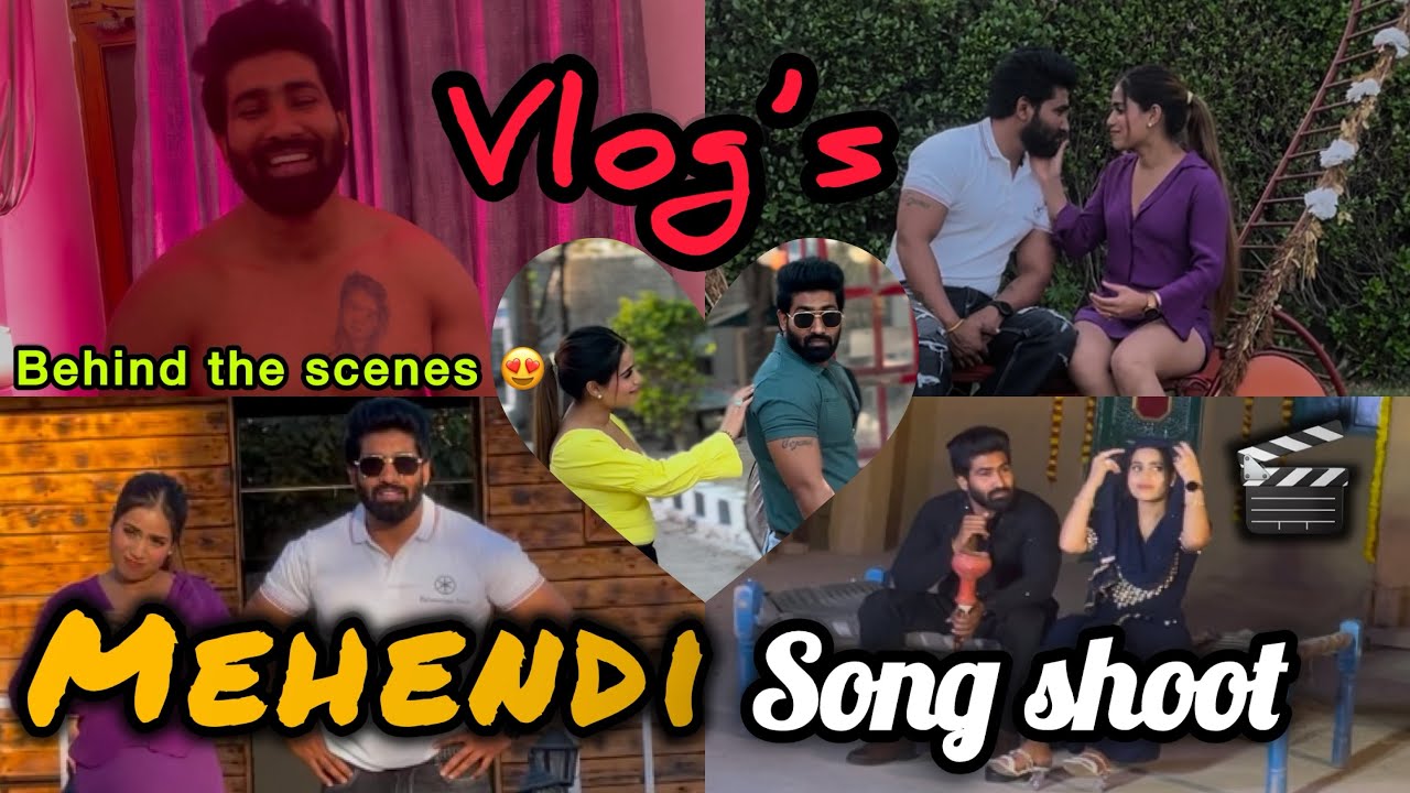 Kuch alag is bar kiske sath aara hai mera new song ❤️shoot par kiya bhot injoy ❤️mehendi song❤️🥺