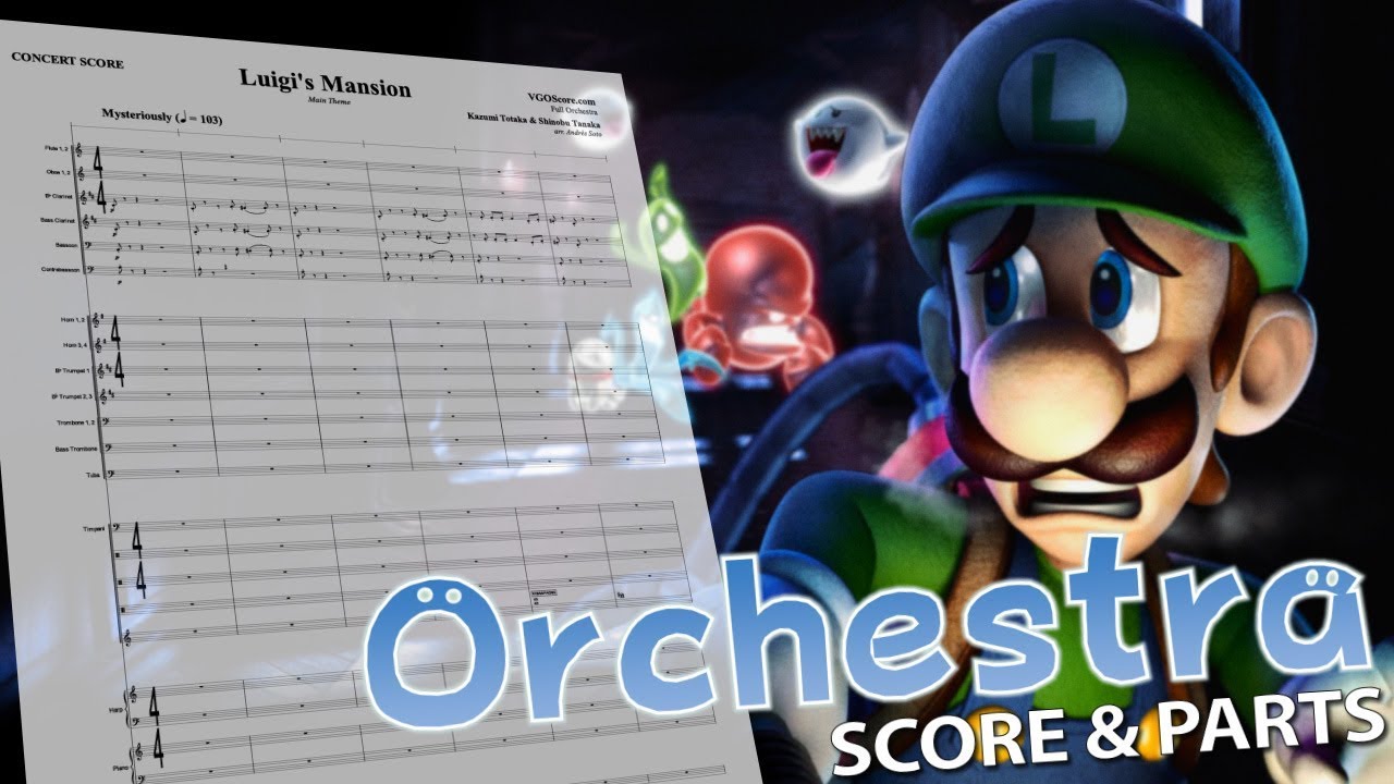 Luigi's Mansion: Main Theme | Orchestral Cover