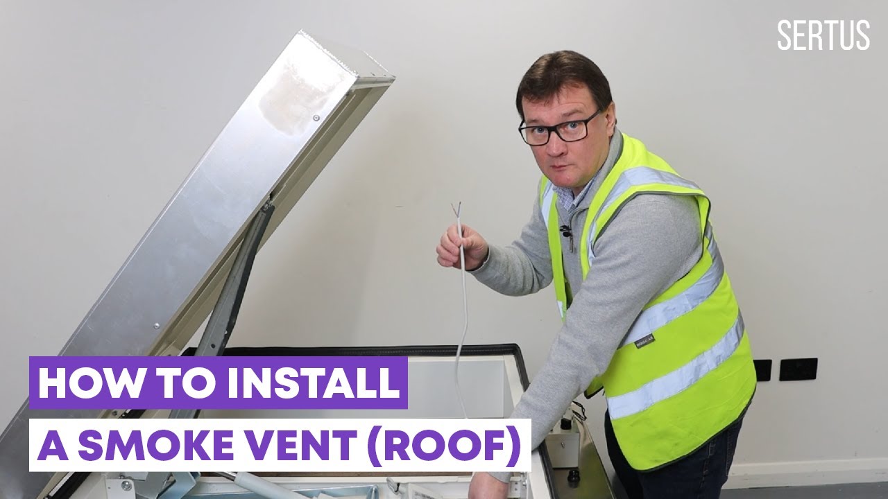 How to Install a Roof Smoke Vent