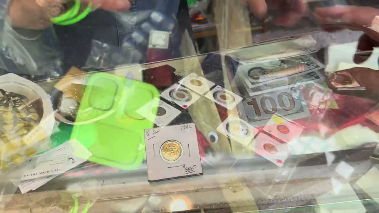 Buying GOLD and SILVER at the Flea Market