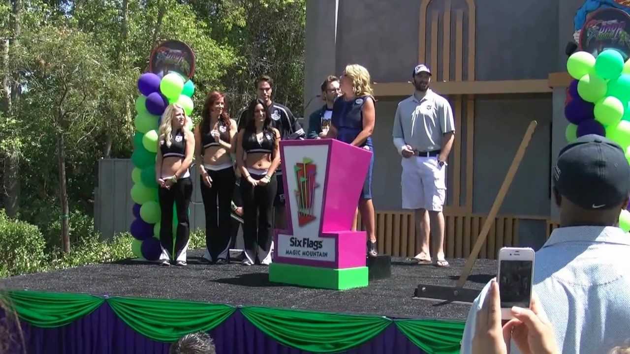 Lex Luthor: Drop of Doom Grand Opening Six Flags Magic Mountain