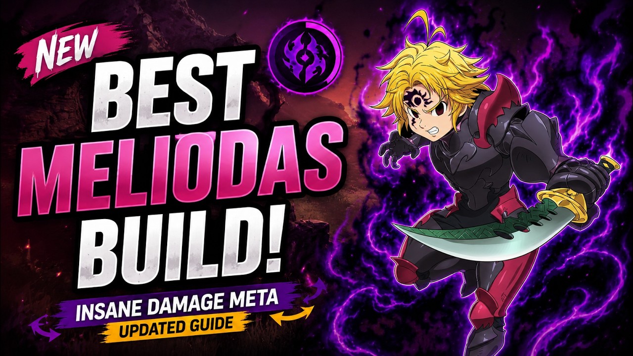 NEW BEST MELIODAS BUILD! INSANE DAMAGE META (UPDATED GUIDE) 7DS Origin