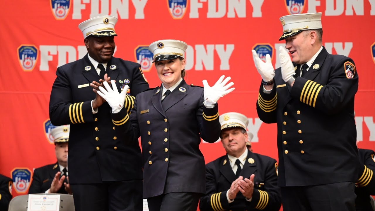 FDNY Promotion Ceremony for EMS Officers