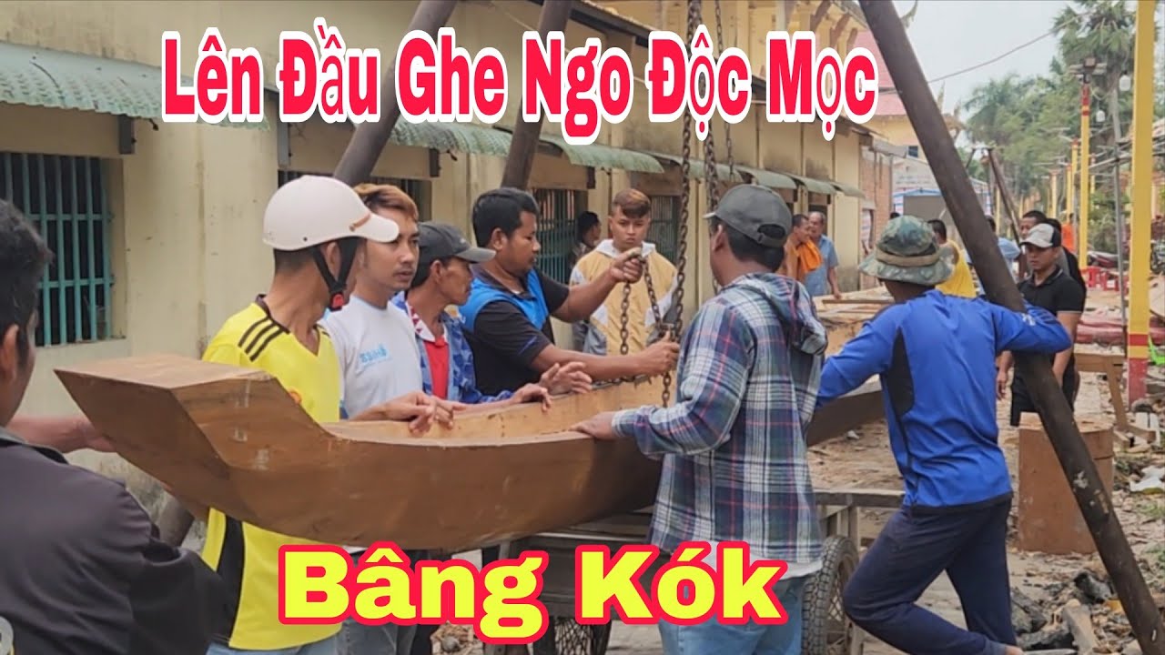 Thợ Campuchia G&aacute;p Đầu Ghe Ngo Độc Mọc Ch&ugrave;a B&acirc;ng K&oacute;k