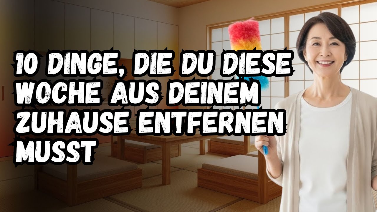 10 Dinge, die du DIESE WOCHE aus deinem Zuhause entfernen MUSST, um besser zu leben