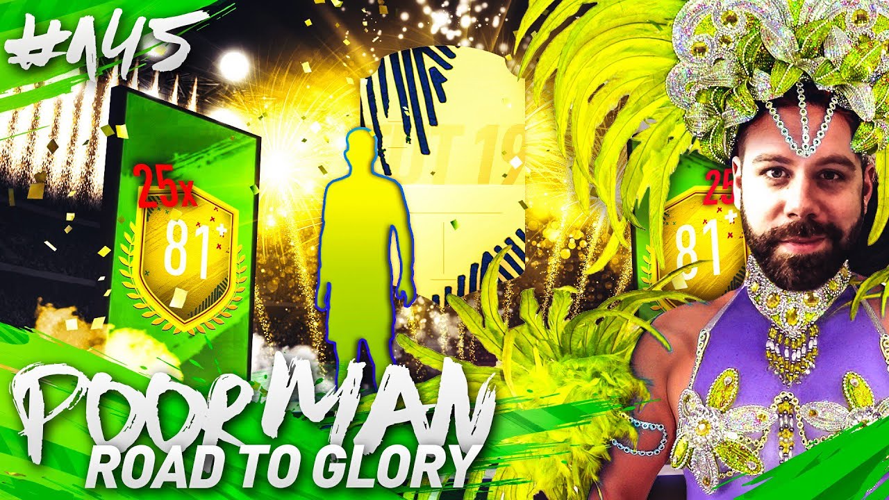 25x 81+ RARE PLAYER UPGRADE PACKS! 2 HUGE WALKOUTS! CARNIBALL! - POOR MAN RTG #145 - FIFA 19