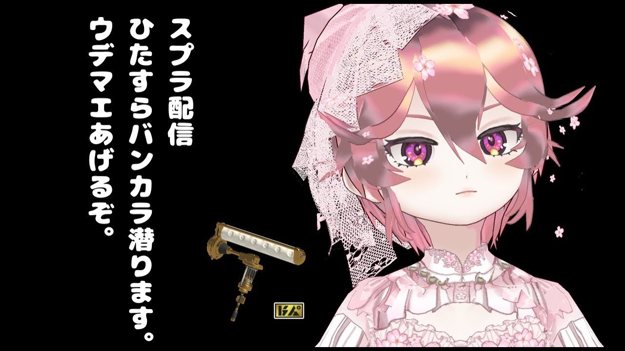 【スプラ配信】愛用のダイナモで引き続きバンカラ潜りまくるぜ。ずっとB+止まり。【作業用にどうぞ】