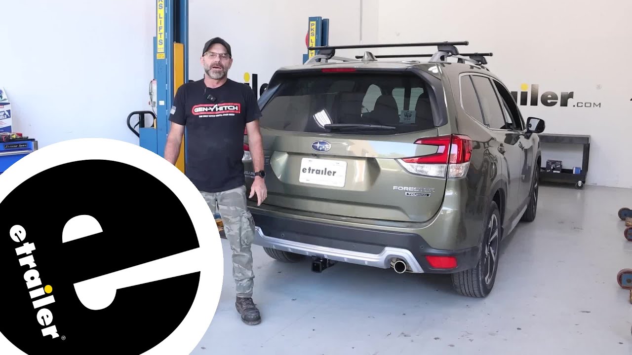 etrailer | Curt Trailer Hitch Class III DIY Installation - 2023 Subaru Forester