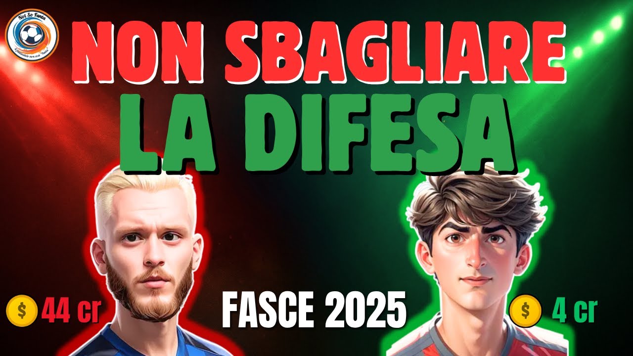FANTACALCIO 25/26: Questo Difensore da 4cr può VALERE Dimarco?🛡️| La Mie Fasce per l'Asta