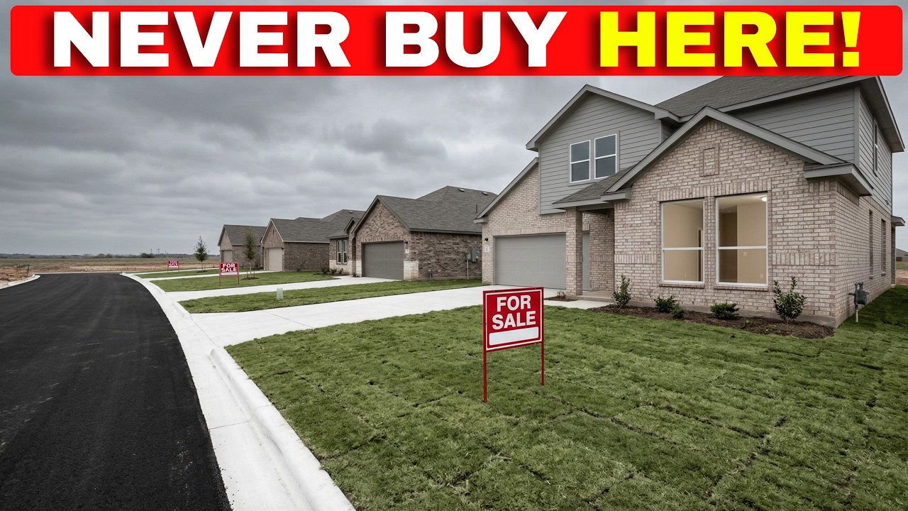 10 Texas Cities You Should NEVER Buy a Home In (2026)